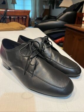 Capezio Black Leather Ballroom Shoe men’s size 10.5